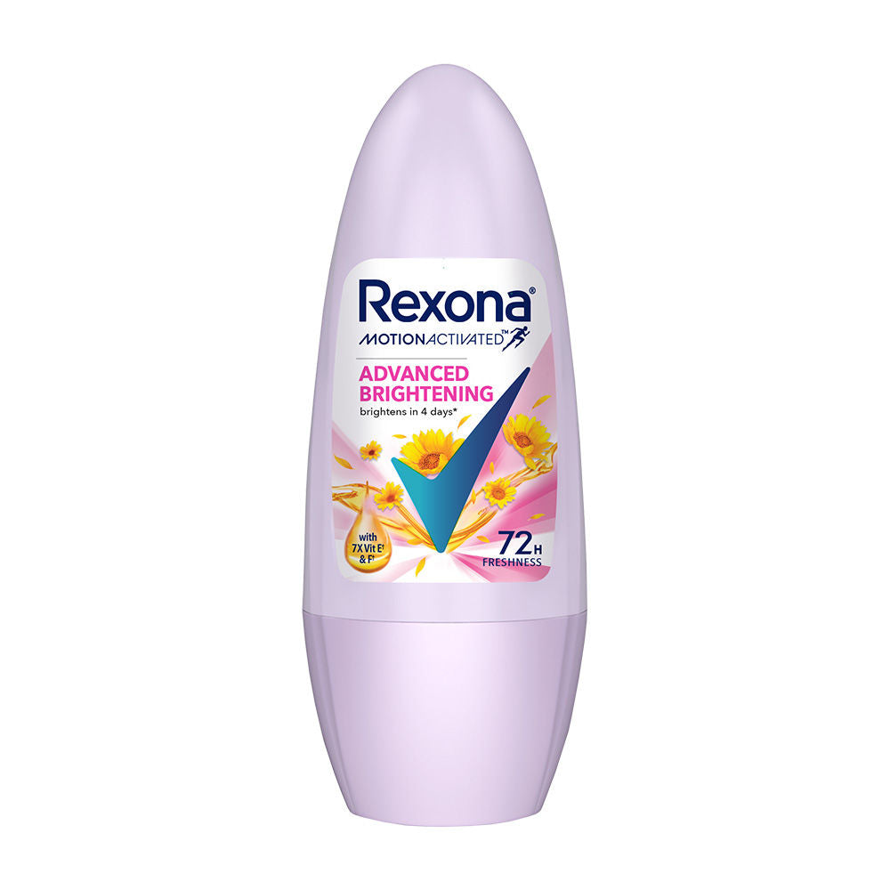 Rexona Advanced Brightening Roll-On Deodorant For Women, 45ml Buy at Indicrest Image 2