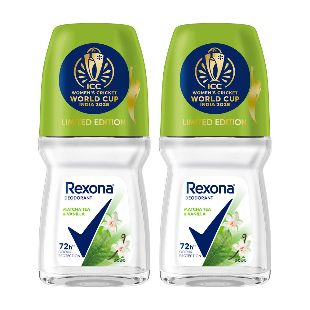 Rexona Antiperspirant Roll-On, Matcha Tea & Vanilla (Pack of 2) Buy at Indicrest