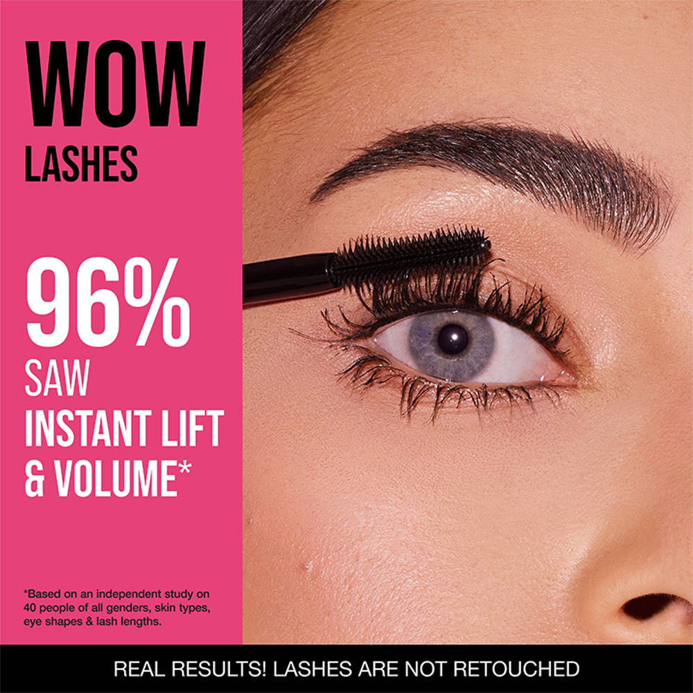 Huda Beauty 1 Coat WOW! Extra Volumizing and Lifting Mascara, 10ml