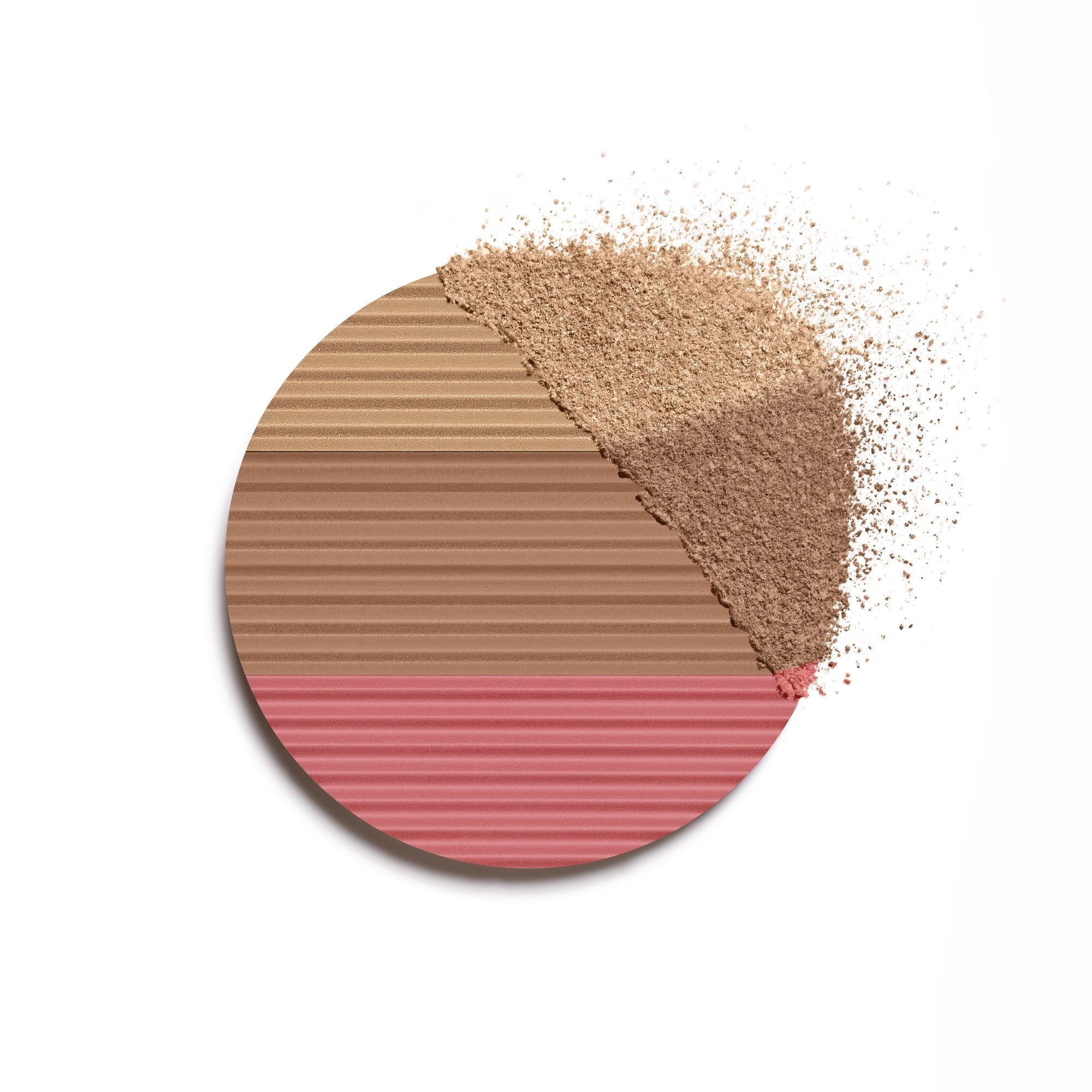 CHANEL LES BEIGES HEALTHY GLOW SUN-KISSED POWDER, BRONZER, BLUSH ANDHIGHLIGHTERMEDIUMROSEGOLD, 15g