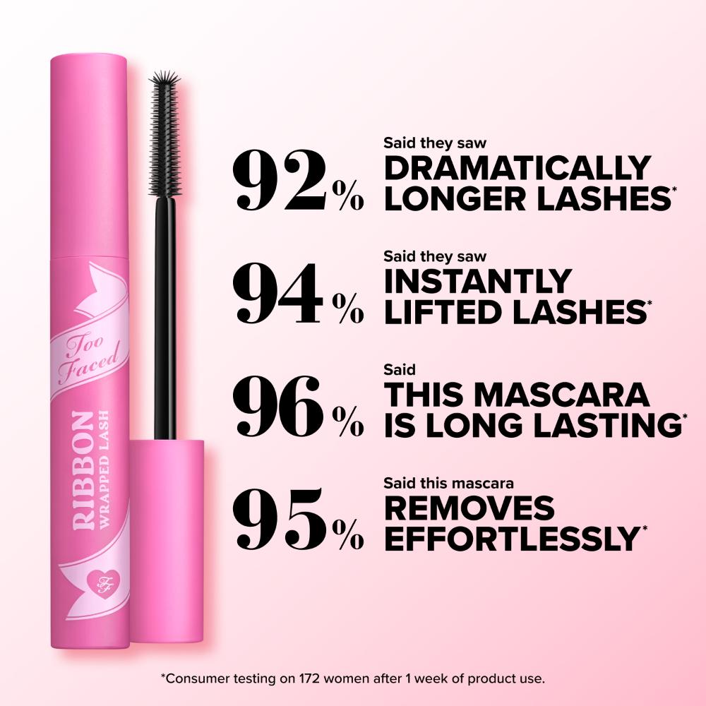Too Faced Black Ribbon Wrapped Lash Lengthening Mascara, 8ml