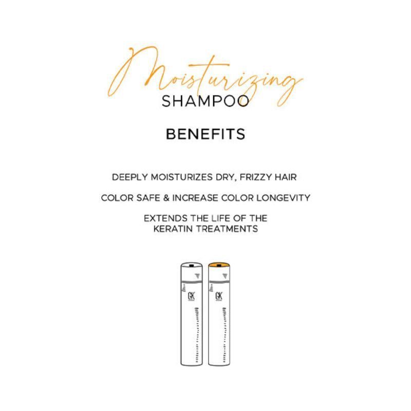 GK Hair Moisturizing Color Protection Shampoo With Nourishing Juvexin- Repairs Dry & Damaged Hair, 300ml