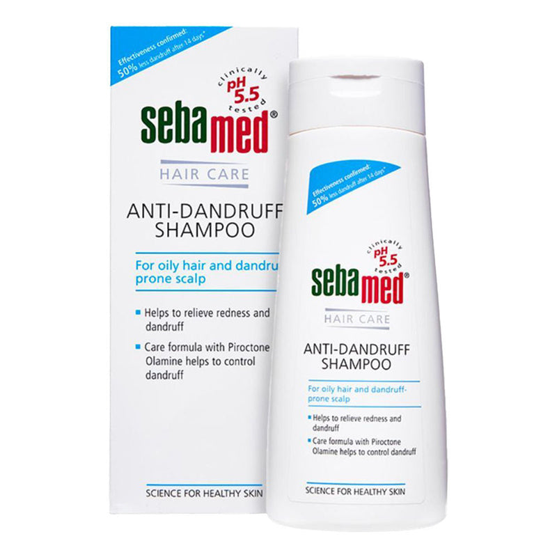 Sebamed Anti-Dandruff Shampoo, PH 5.5. Oily Hair & Dandruff Prone Scalp, 200ml Buy at Indicrest