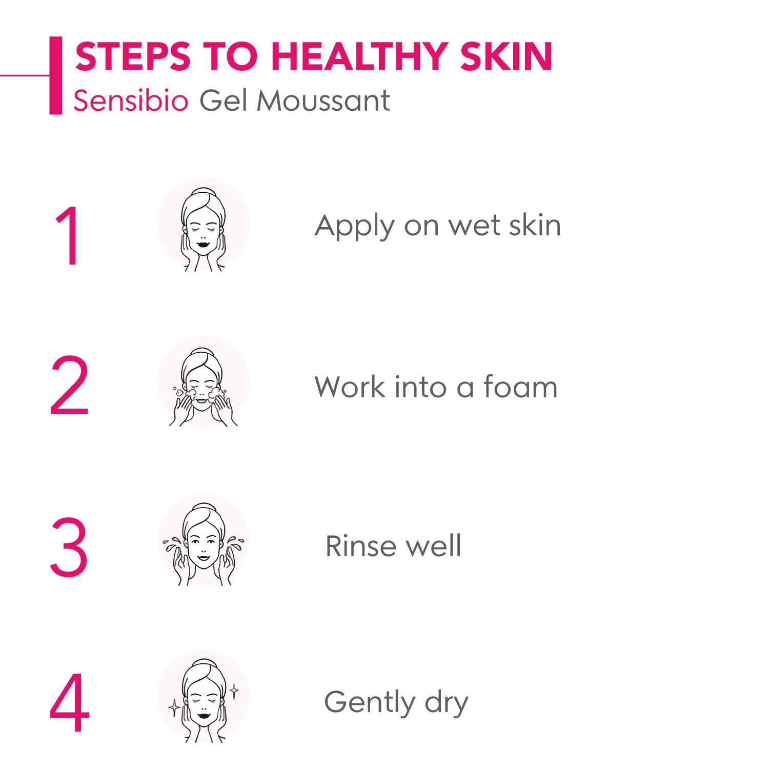 Bioderma Sensibio Gel Moussant, 500ml