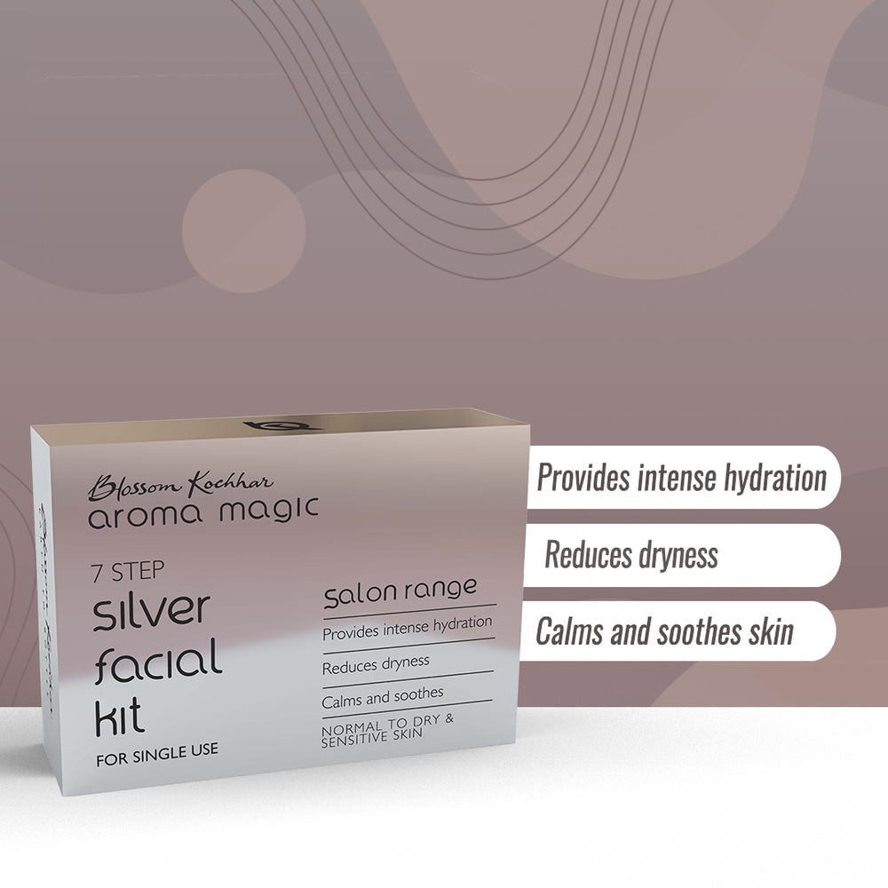 7-Step Silver Facial Kit with Herbal Extracts 50