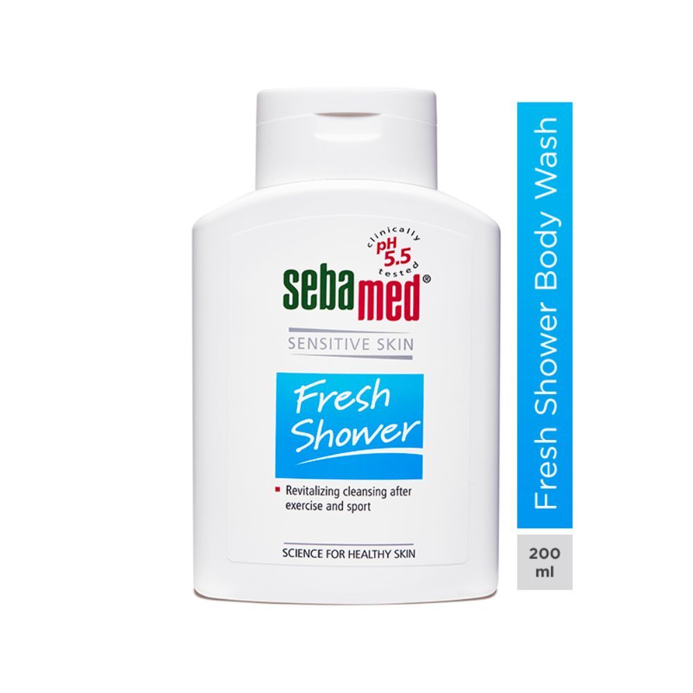 Sebamed Fresh Shower- PH 5.5- Revitalises Skin- Suitable For Sensitive Skin- For Active Lifestyle, 200ml Buy at Indicrest