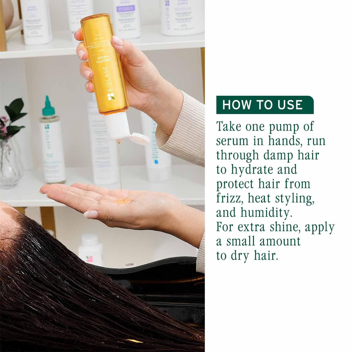 Matrix Biolage Smoothproof Deep Smoothing 6-In-1 Professional Hair Serum, 100ml Buy at Indicrest Image 9