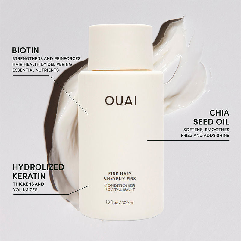 OUAI Fine Hair Conditioner, 300ml