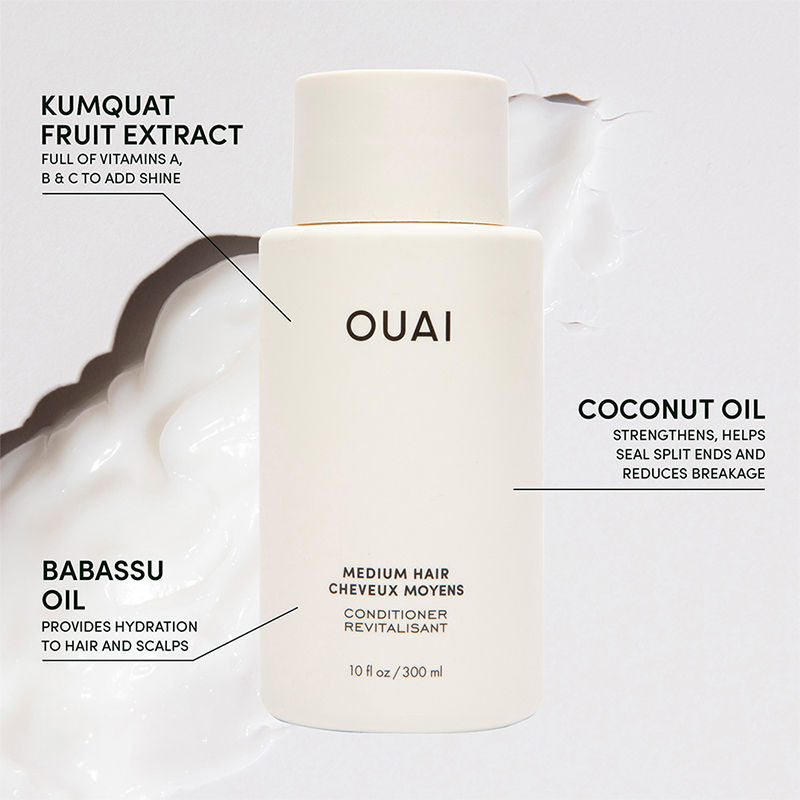 OUAI Medium Hair Conditioner, 300ml