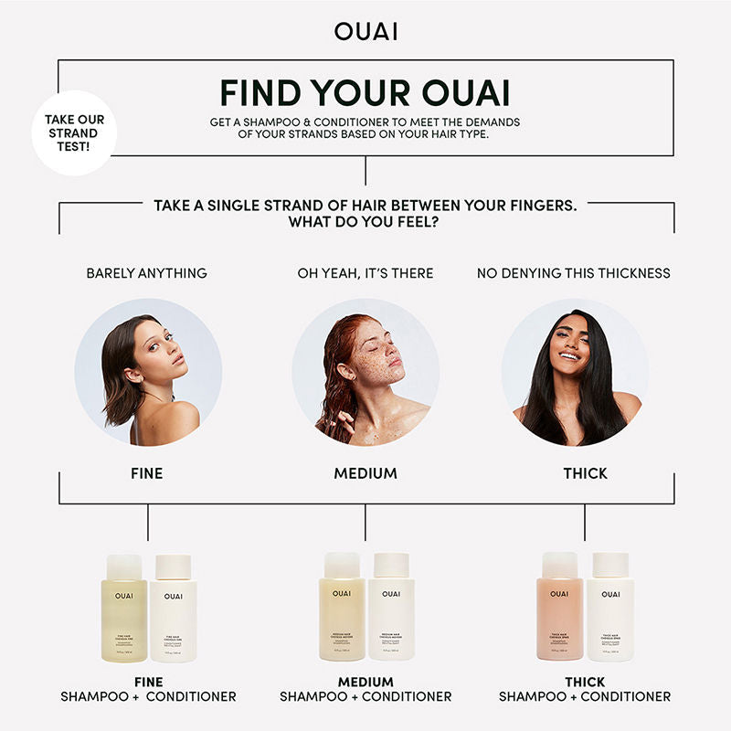 Ouai Medium Hair Shampoo Travel Size, 89ml