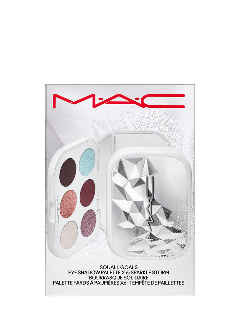 M.A.C Squall Goals Eye Shadow Palette X6: Sparkle Storm- Holiday Collection Sparkle Storm, 1g Buy at Indicrest