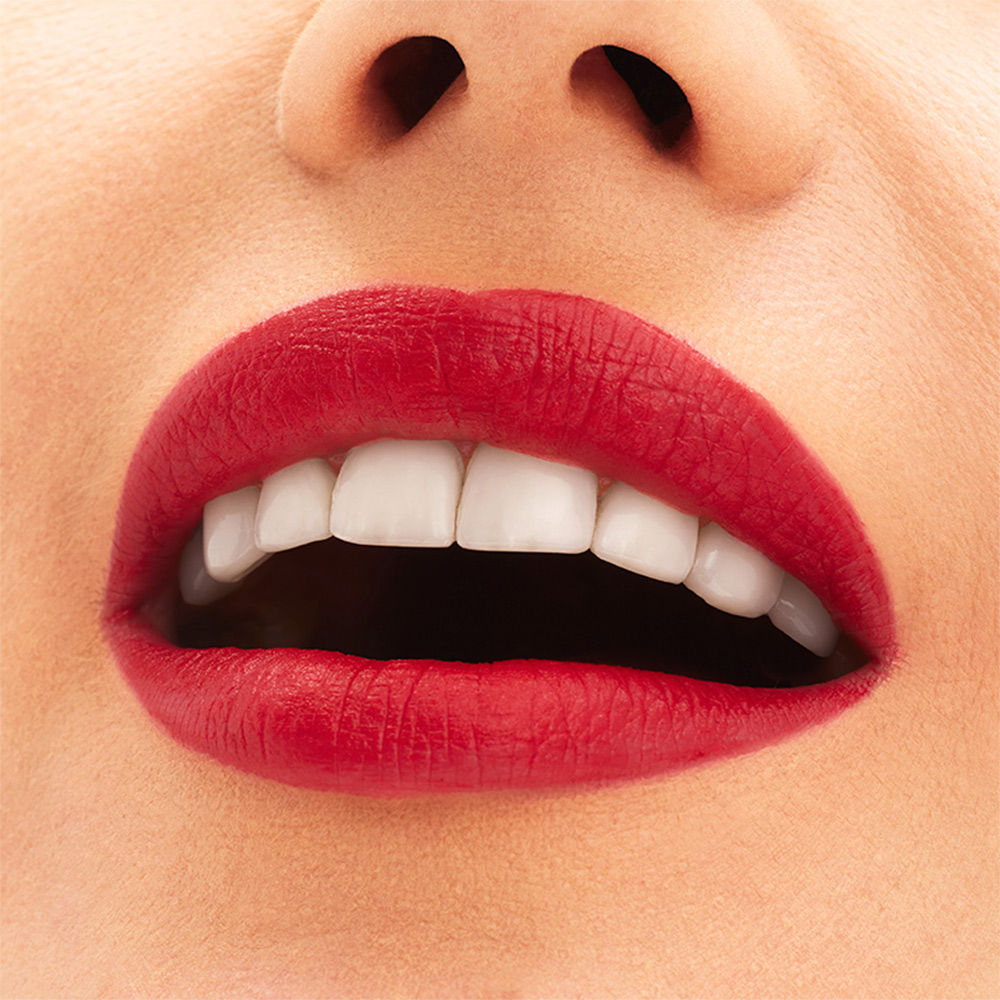 M.A.C Powder Kiss Velvet Blur Slim Stick- Holiday Collection Merry Cherry, 1g Buy at Indicrest Image 4