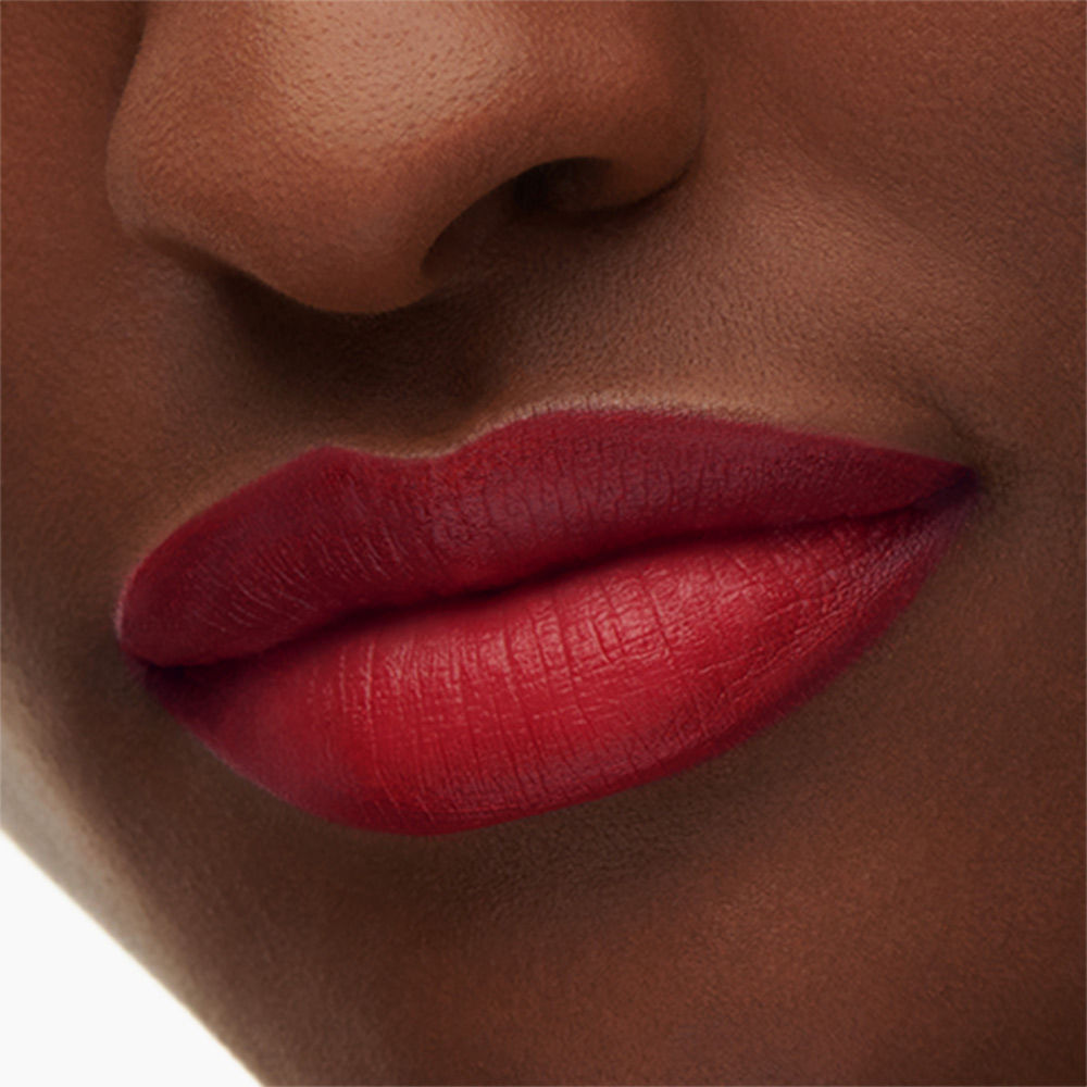 M.A.C Powder Kiss Velvet Blur Slim Stick- Holiday Collection Merry Cherry, 1g Buy at Indicrest Image 6