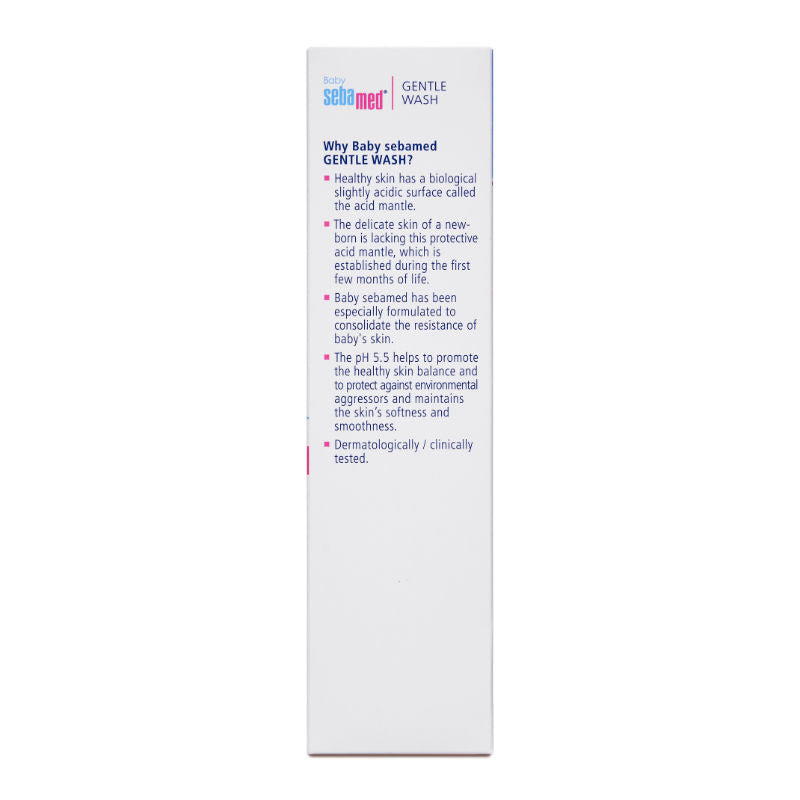 Sebamed Baby Gentle Wash, PH 5.5, With Allantoin, No Tears Formula, Clinically Tested, 400ml Buy at Indicrest Image 5