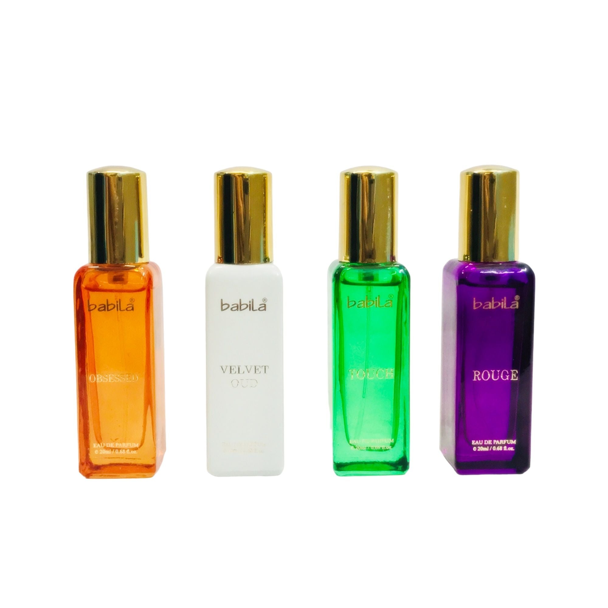 Babila Pour Femme Luxury Blend Perfume Set Of 4 Combo, 80ml Buy at Indicrest