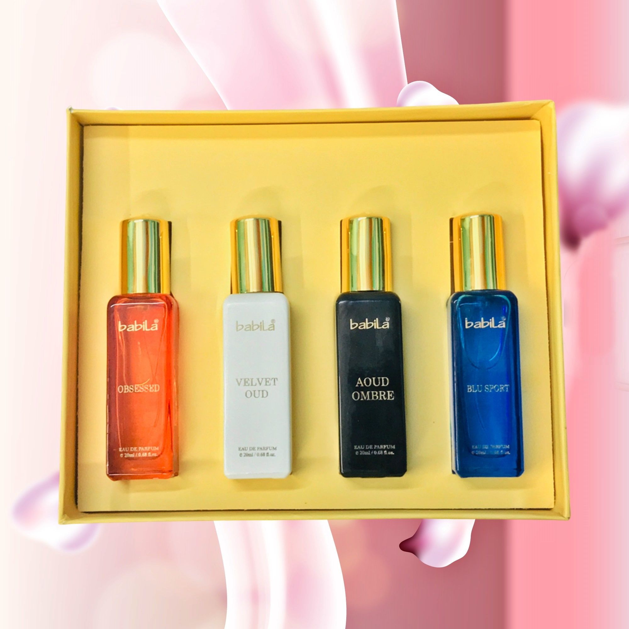 Babila Unisex Luxury Blend Perfume Set Of 4 Combo, 80ml Buy at Indicrest Image 3