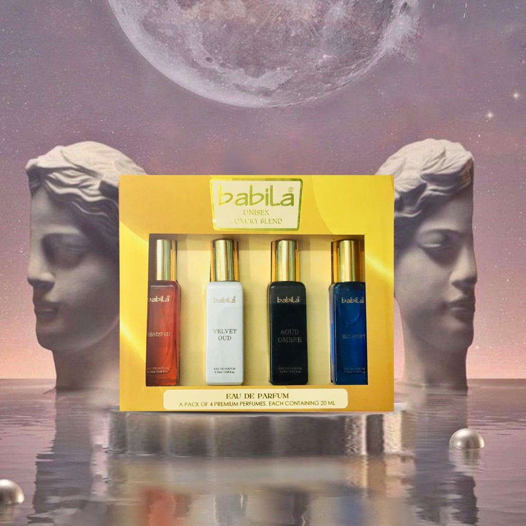Babila Unisex Luxury Blend Perfume Set Of 4 Combo, 80ml Buy at Indicrest Image 5