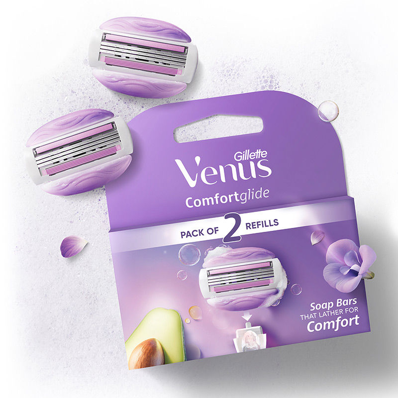 Gillette Venus Comfortglide Razor Blades - 2 Pieces Buy at Indicrest