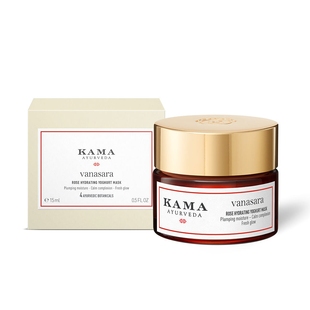 Kama Ayurveda Vasara Rose Hydrating Yoghurt Mask, 15ml