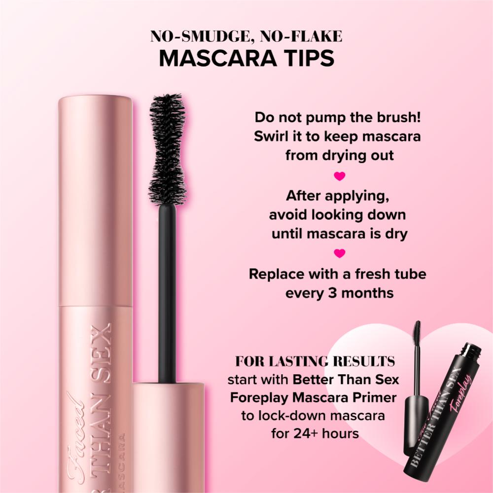 Too Faced Better Than Sex Mascara Travel Size - Black, 4.8g