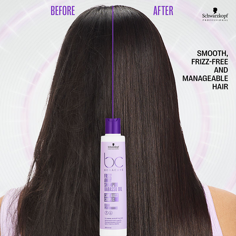 Schwarzkopf Professional Bonacure Frizz Away Shampoo, 250ml Buy at Indicrest Image 9