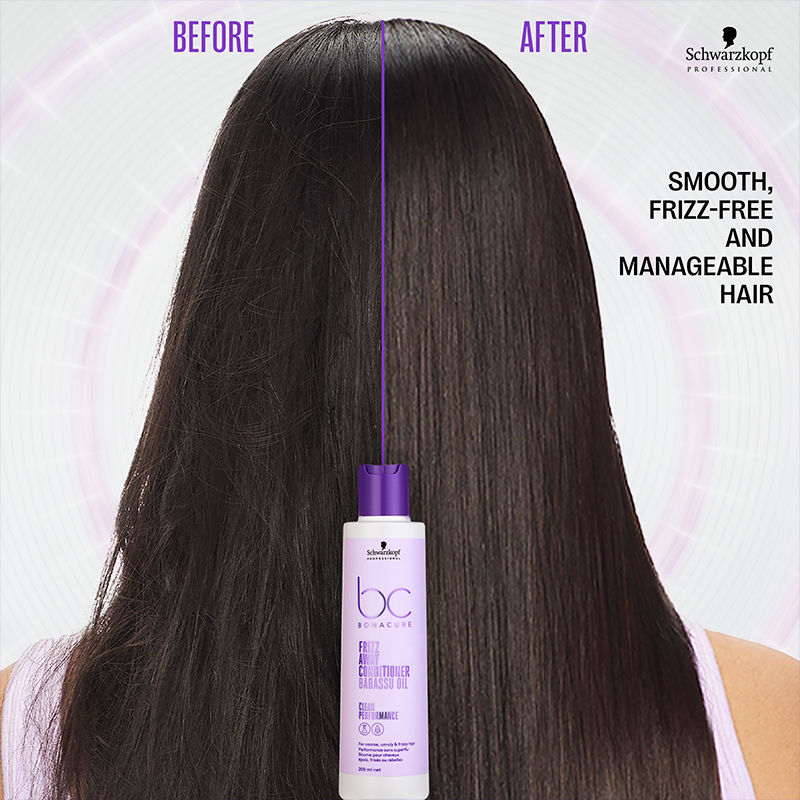 Schwarzkopf Professional Bonacure Frizz Away Conditioner, 200ml Buy at Indicrest Image 7