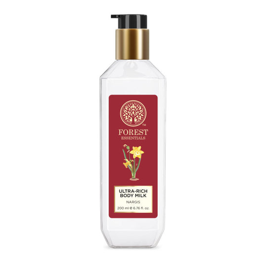 Forest Essentials Ultra Rich Body Milk - Nargis, 200ml, Buy from Indicrest