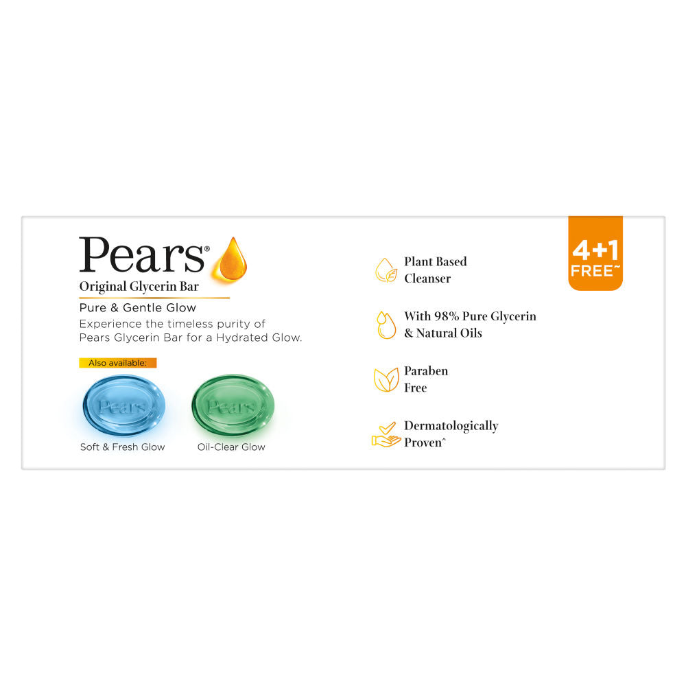 Pears Pure & Gentle Soap Bars (Buy 4 & Get 1 Free), 125g Each Buy at Indicrest Image 10