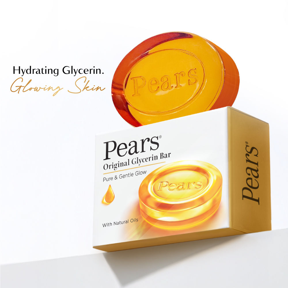 Pears Pure & Gentle Soap Bars (Buy 4 & Get 1 Free), 125g Each Buy at Indicrest Image 2