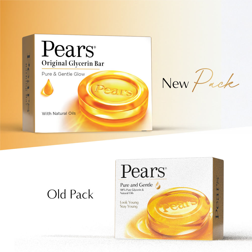 Pears Pure & Gentle Soap Bar Paraben-Free Body Soaps for Soft Skin (Pack of 8), 1000g Buy at Indicrest Image 7