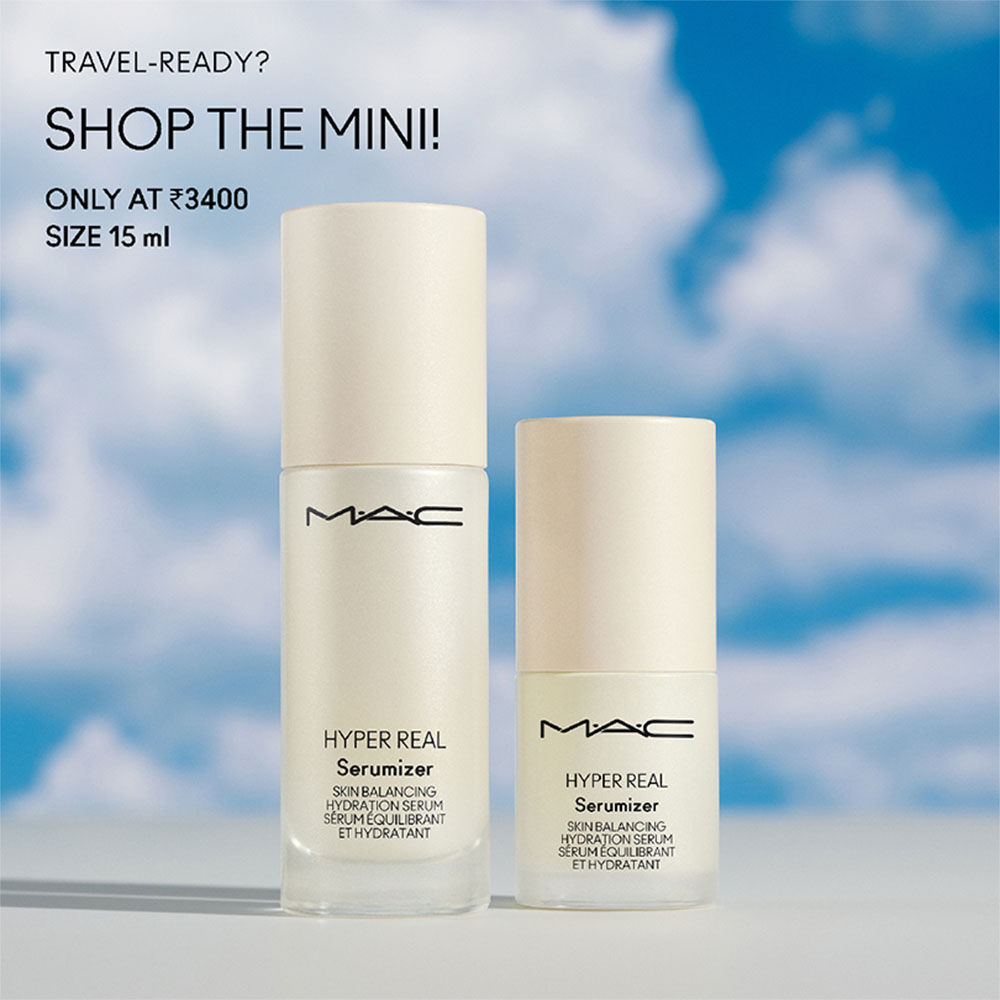 M.A.C Hyper Real Serumizer Skin Balancing Serum With Niacimide, Hyaluronic Acid & Ceramides, 30ml Buy at Indicrest Image 7