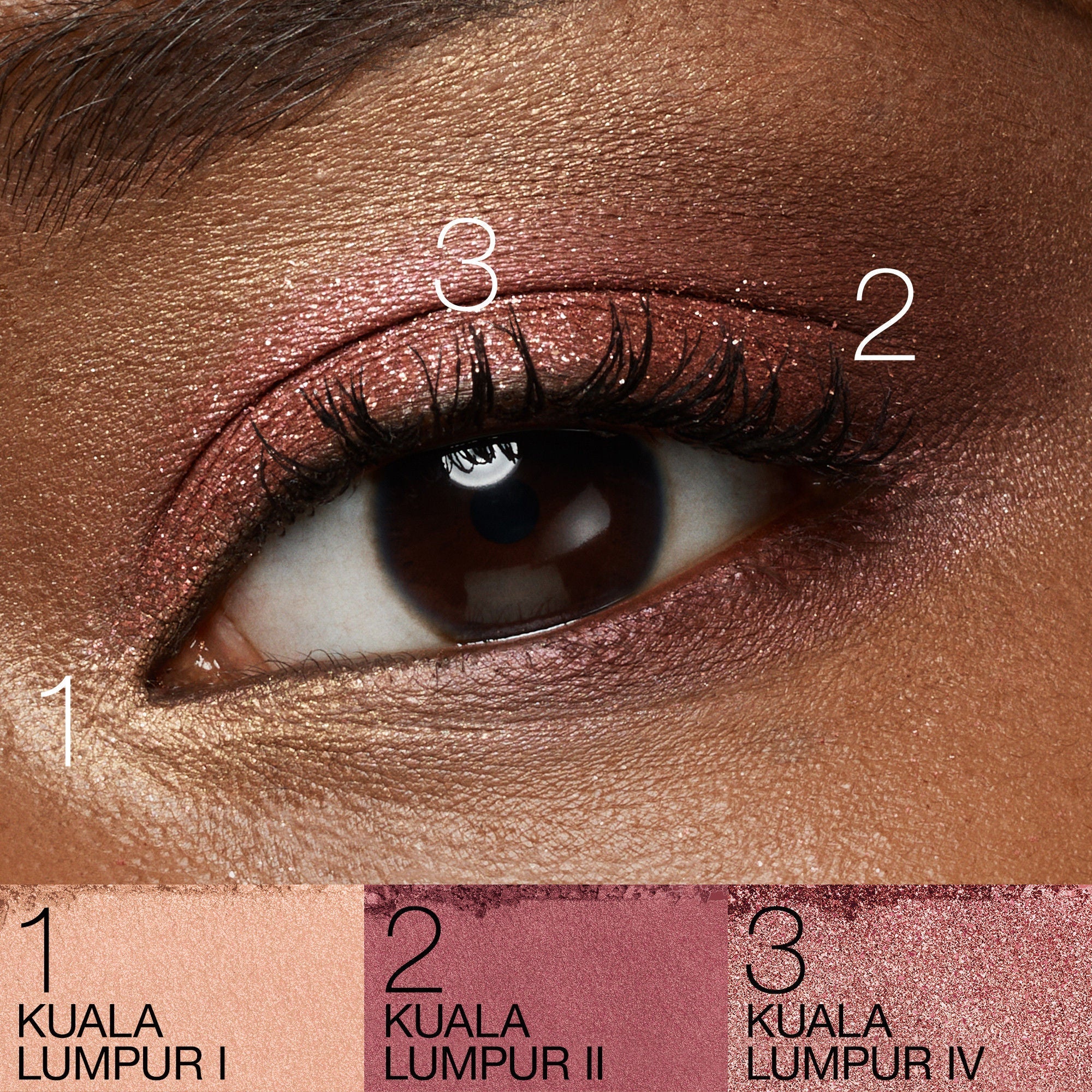 NARS Quad Eyeshadow - Lumpur, 1 pcs