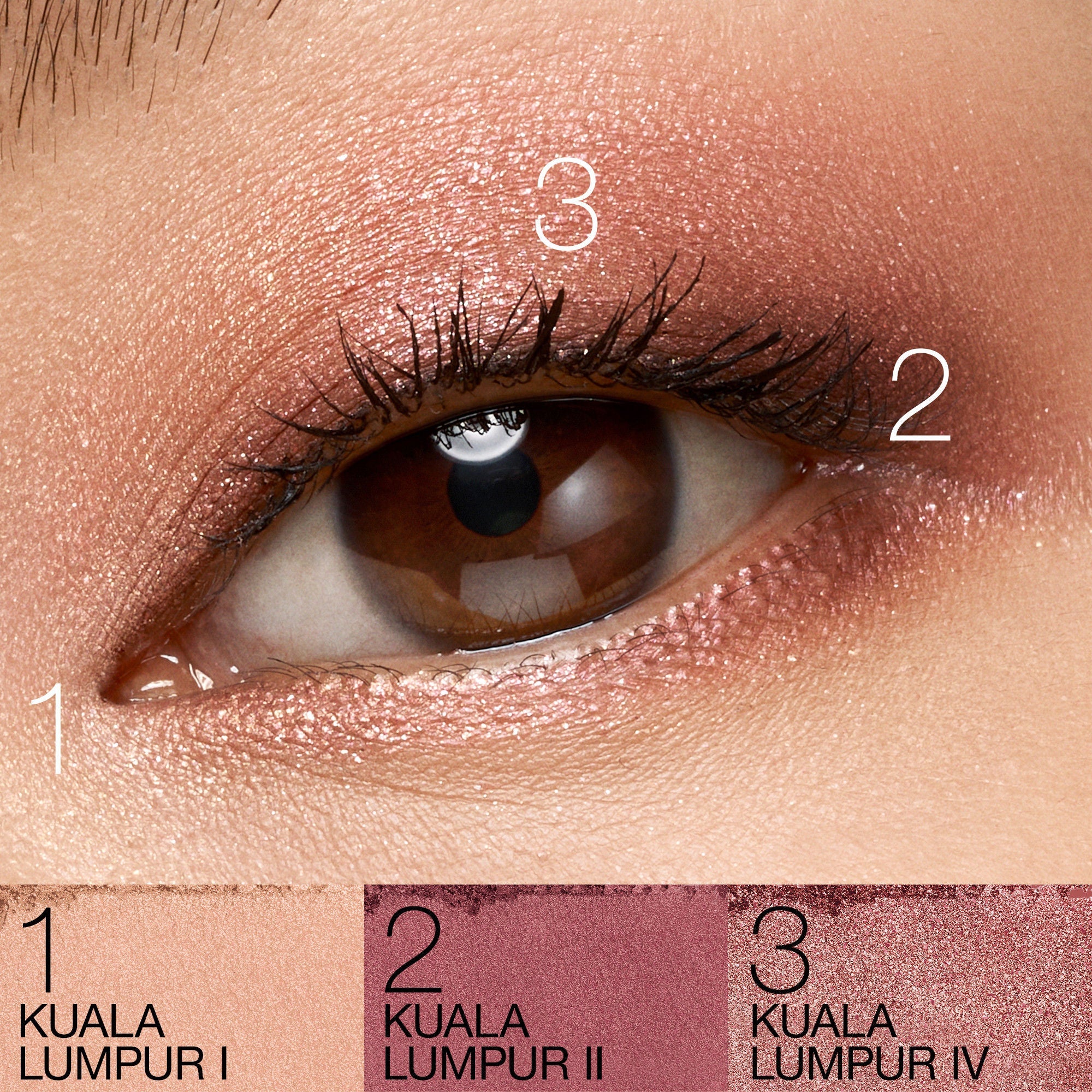 NARS Quad Eyeshadow - Lumpur, 1 pcs