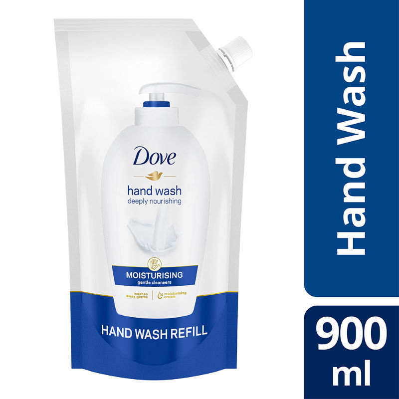 Dove Moisturising Liquid Hand Wash, Refill Gentle, Nourishing Liquid Handwash, 900ml Buy at Indicrest