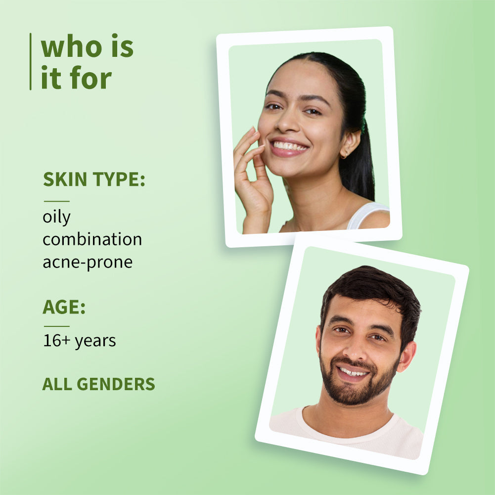 Plum Green Tea & Zinc Super-Matte SPF 50 Sunscreen Gel for Oily Skin | Instant Oil Reduction| 120-Min Water Resistant | Dermat-Tested | No White Cast, 50g