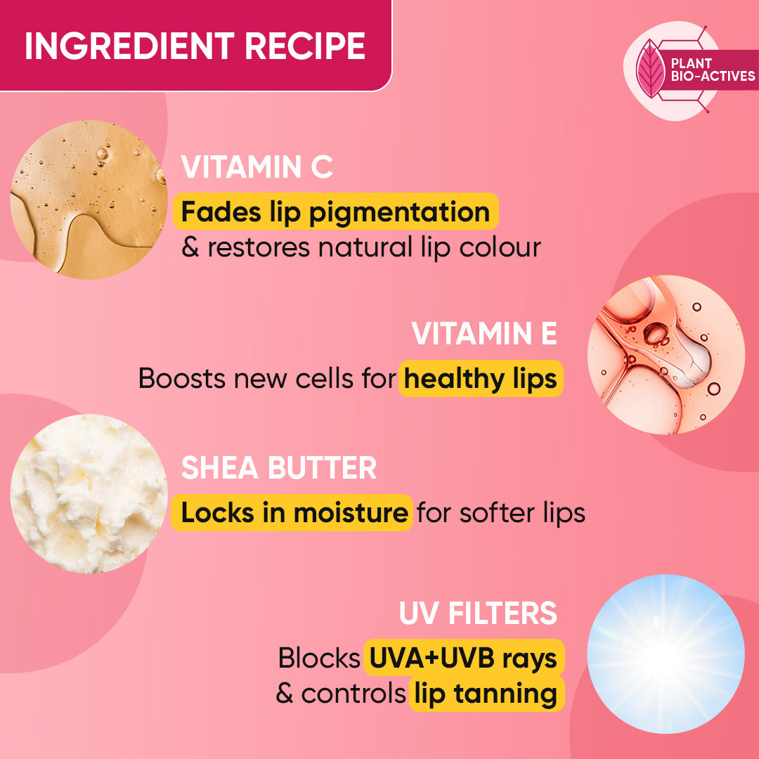 Dot & Key Vitamin C + E Brightening Lip Balm with SPF 50+, Strawberry Crush