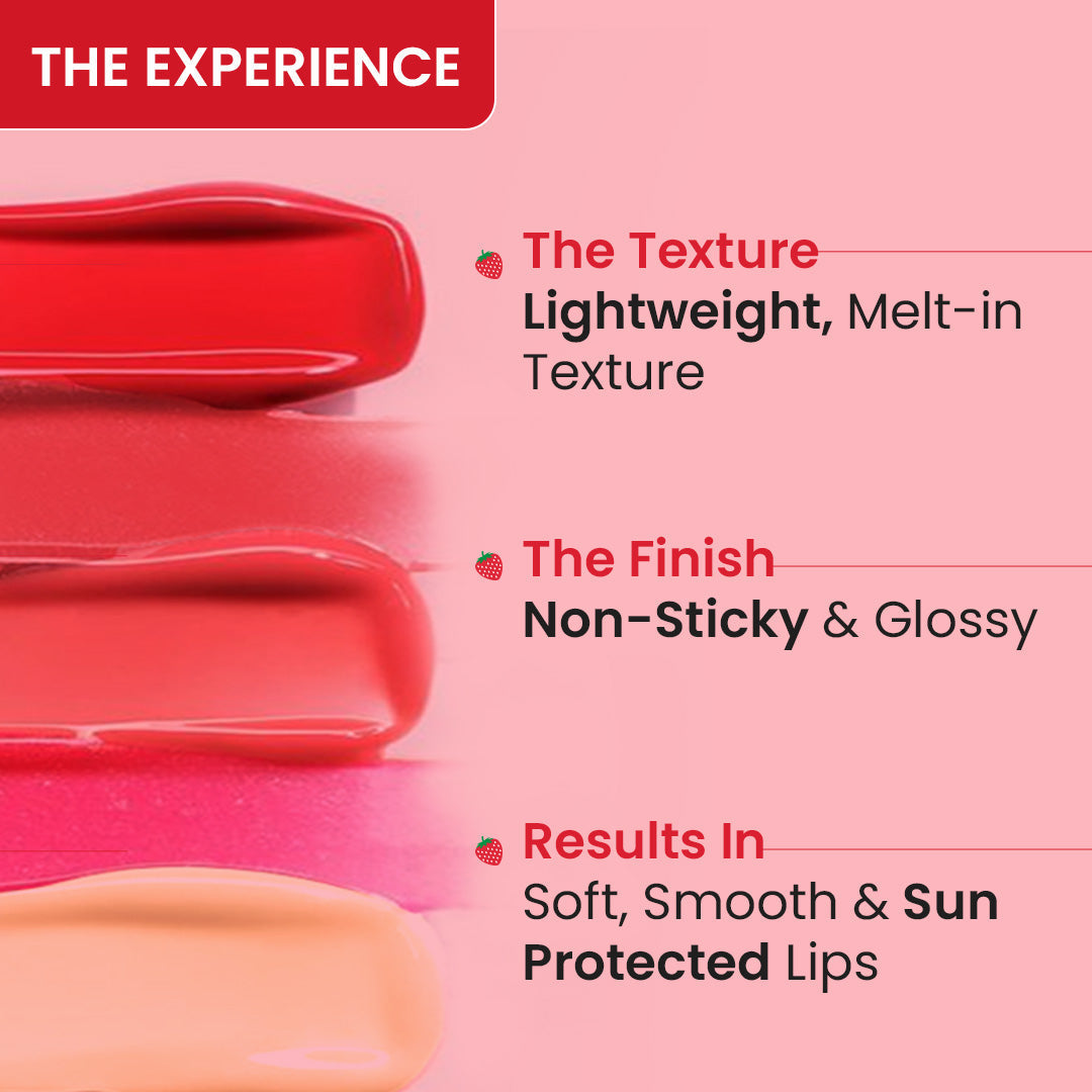 Dot & Key Vitamin C + E Brightening Lip Balm with SPF 50+, Strawberry Crush Buy at Indicrest Image 7