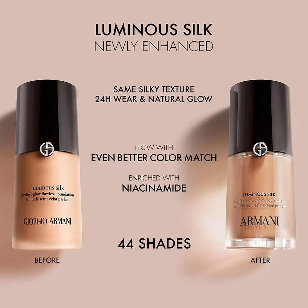 Armani Beauty Luminous Silk Perfect Natural Glow Foundation - 4.5 - Light To Medium Neutral, 30ml
