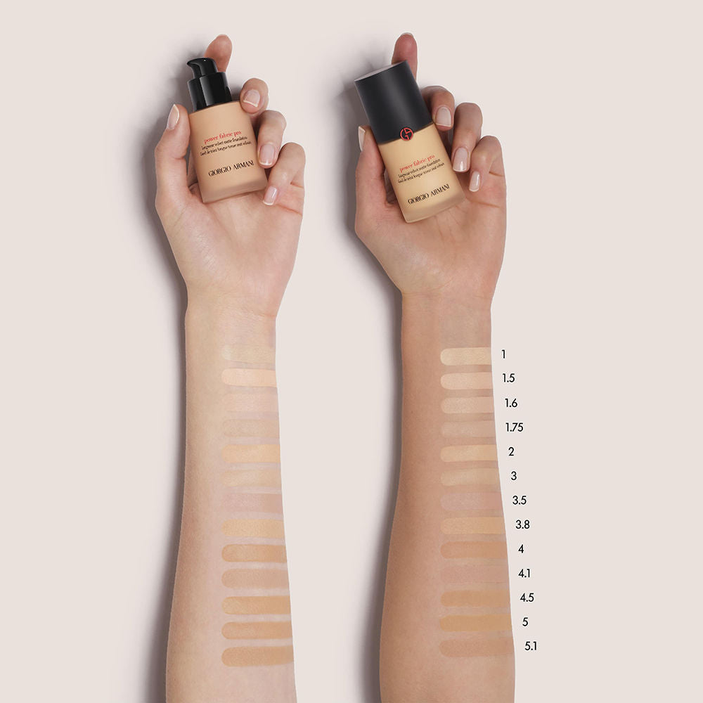 Armani Beauty Power Fabric+ Full Coverage Liquid Foundation 4 - Light, 30ml