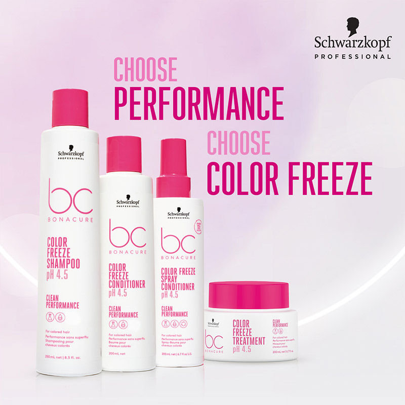 Schwarzkopf Professional Bonacure pH 4.5 Color Freeze Shampoo, 1000ml Buy at Indicrest Image 9