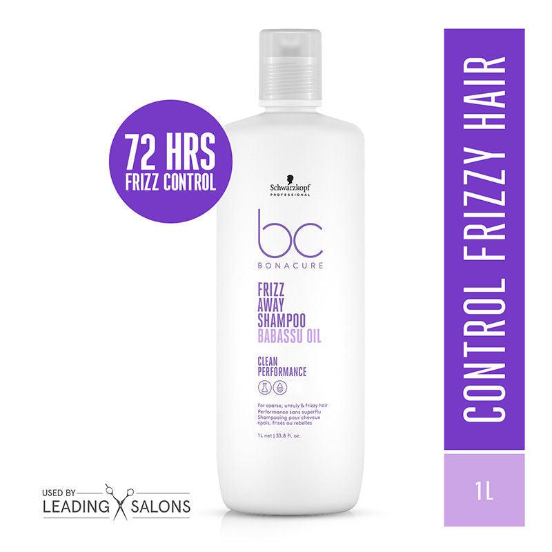 Schwarzkopf Professional Bonacure Frizz Away Shampoo, 1000ml Buy at Indicrest
