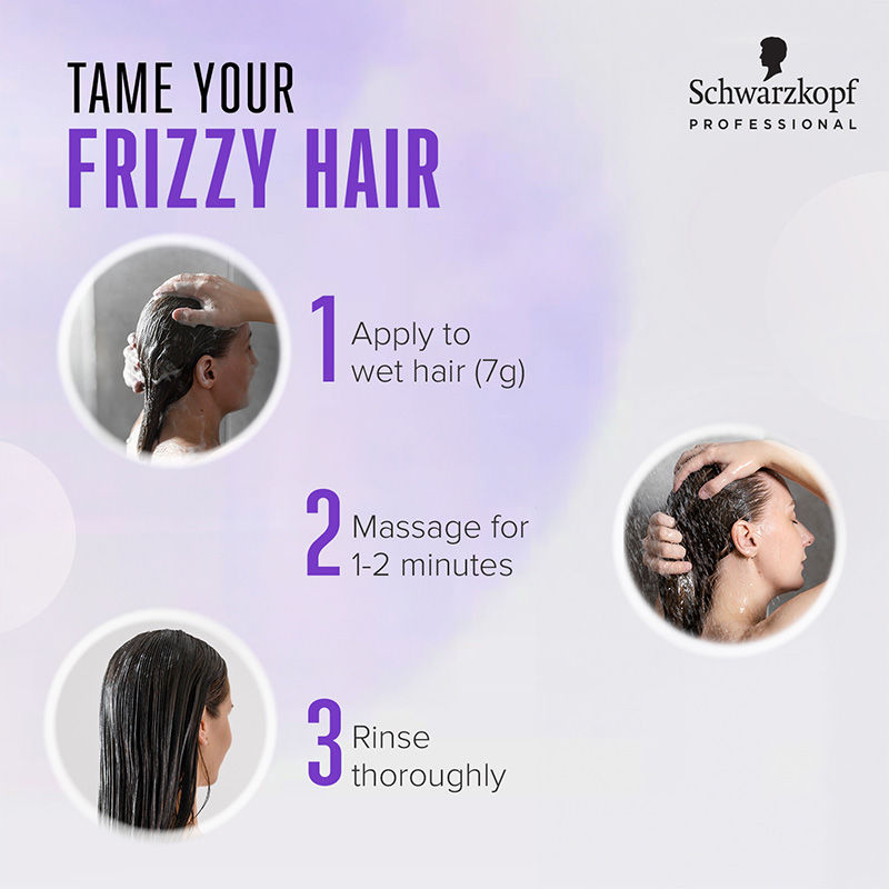 Schwarzkopf Professional Bonacure Frizz Away Shampoo, 1000ml Buy at Indicrest Image 7