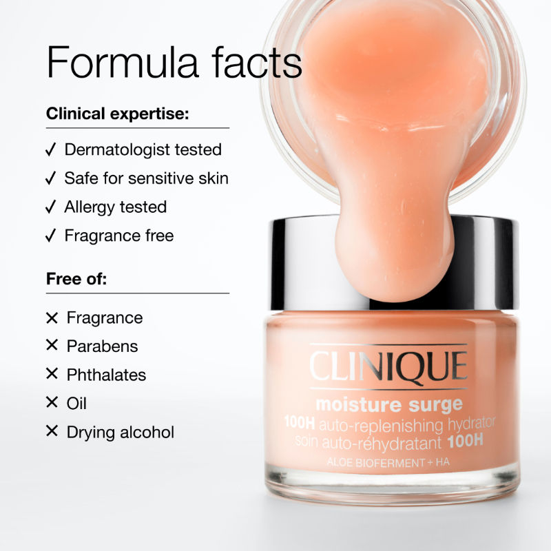Clinique Moisture Surge 100h Auto-replenishing Hydrator, Moisturizer, 30ml