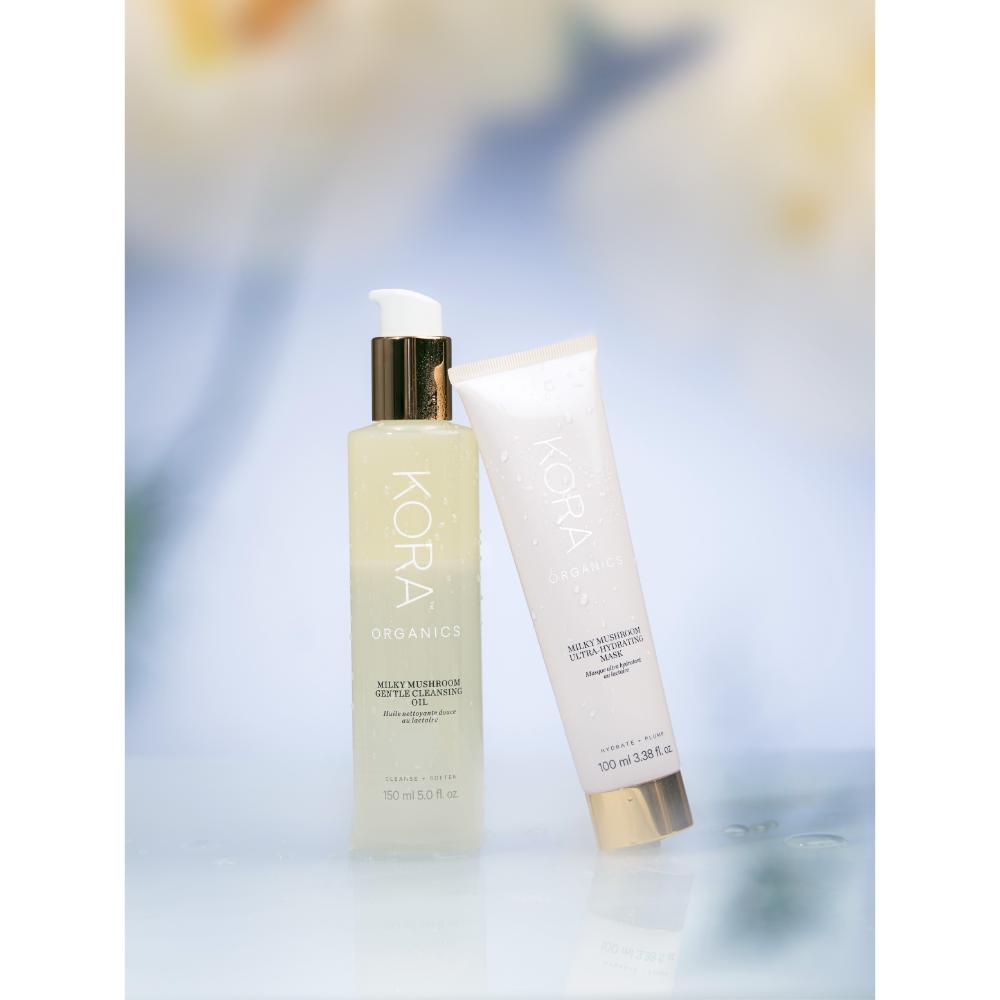 Kora Organics Milky Mushroom Ultra-Hydrating Mask Deeply Hydrates Plumps Revives With Aloe Glycerin, 30