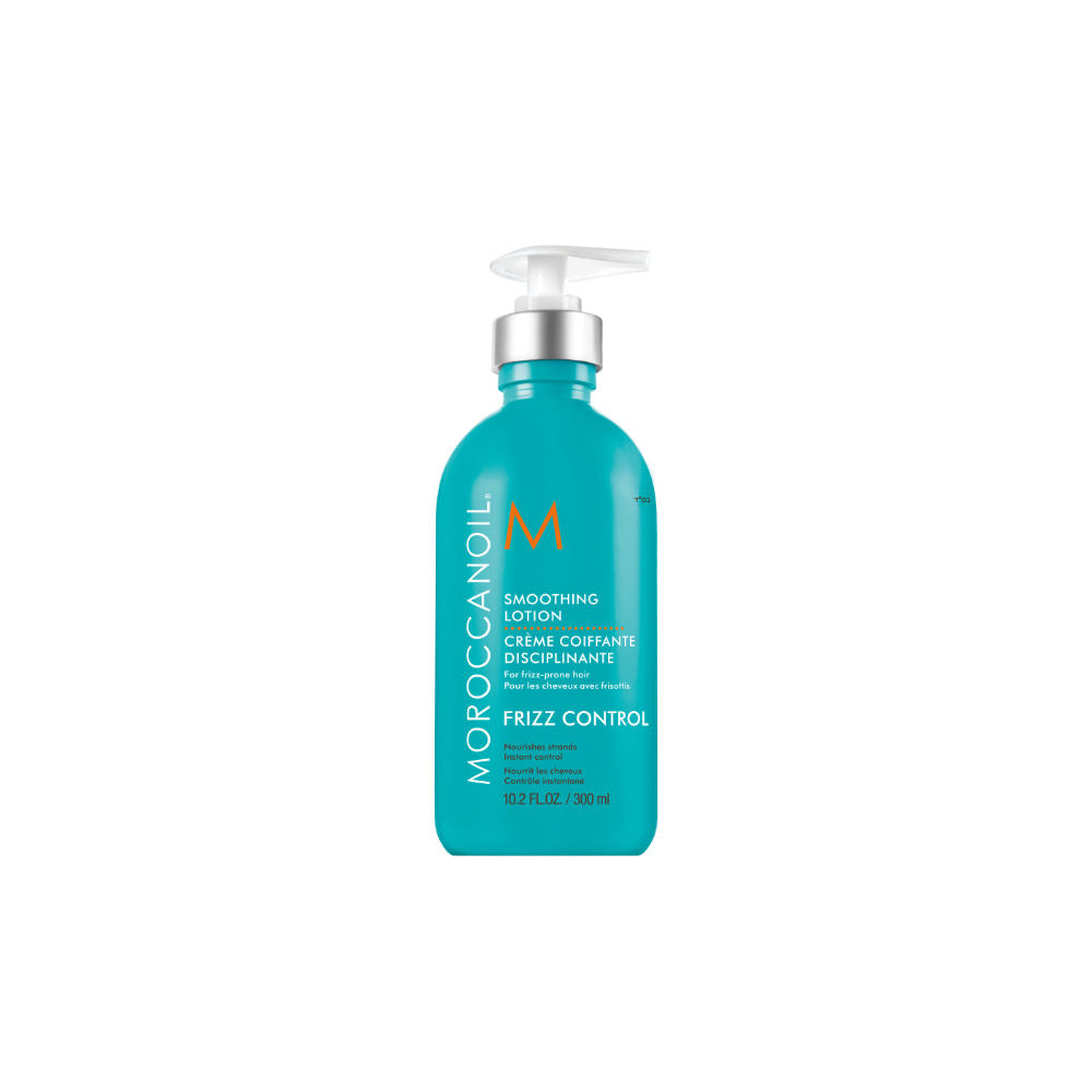 Moroccanoil Frizz Control Smoothing Lotion with Argan Oil for Medium Curly Coarse Hair, 300ml