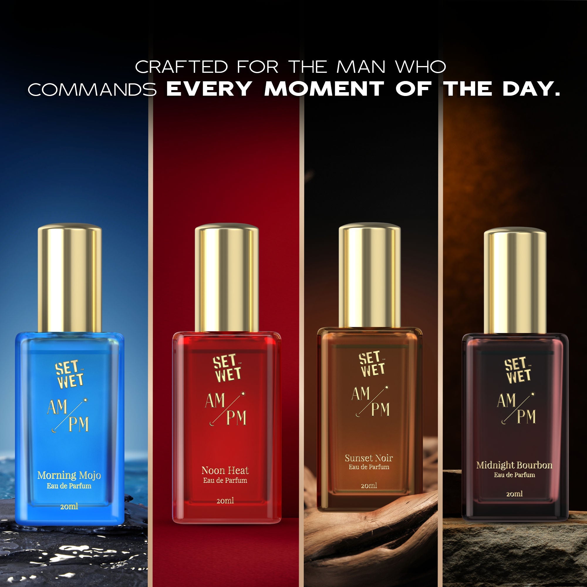 Set Wet AM/PM Premium Scent Gift Set, 80ml Buy at Indicrest Image 2