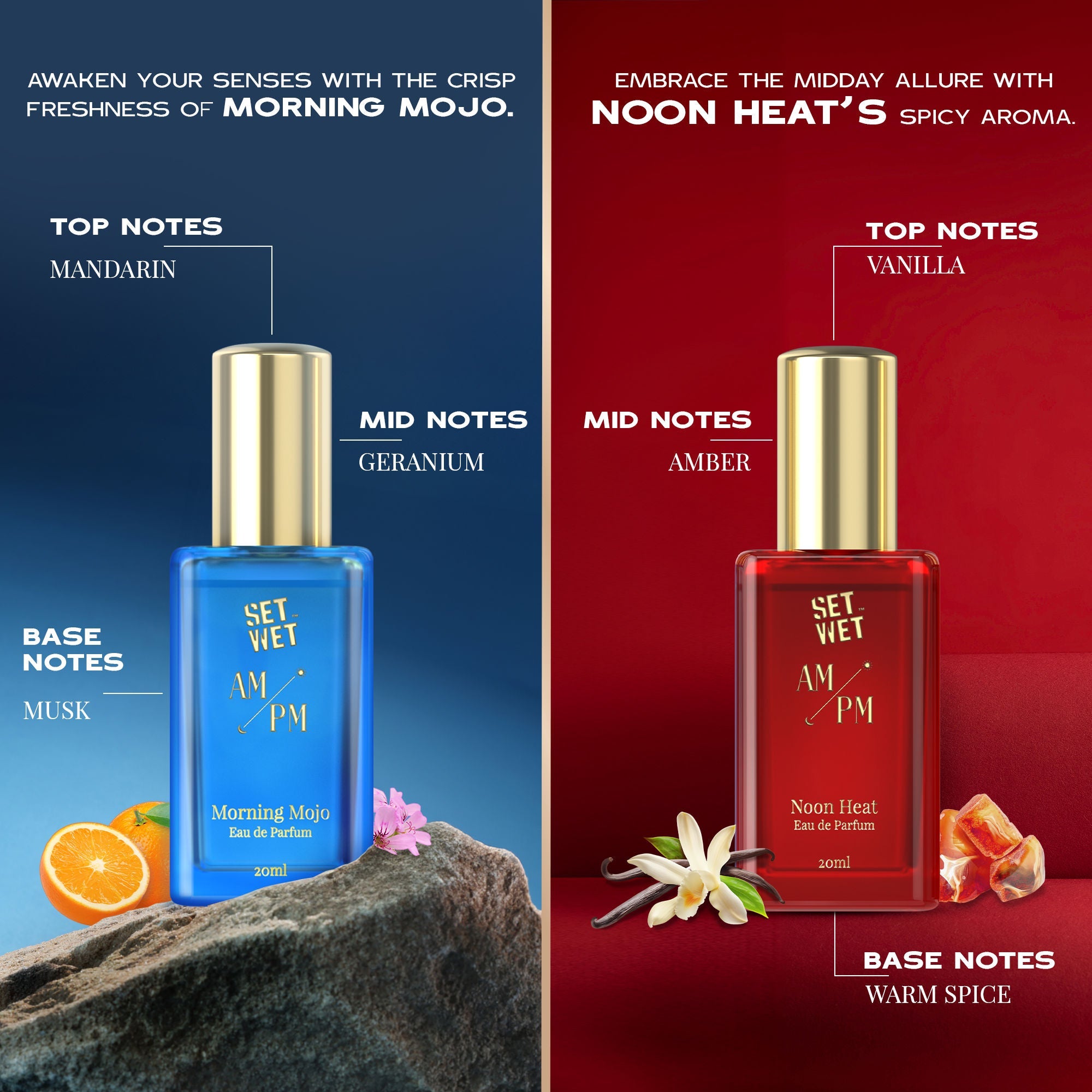 Set Wet AM/PM Premium Scent Gift Set, 80ml Buy at Indicrest Image 3