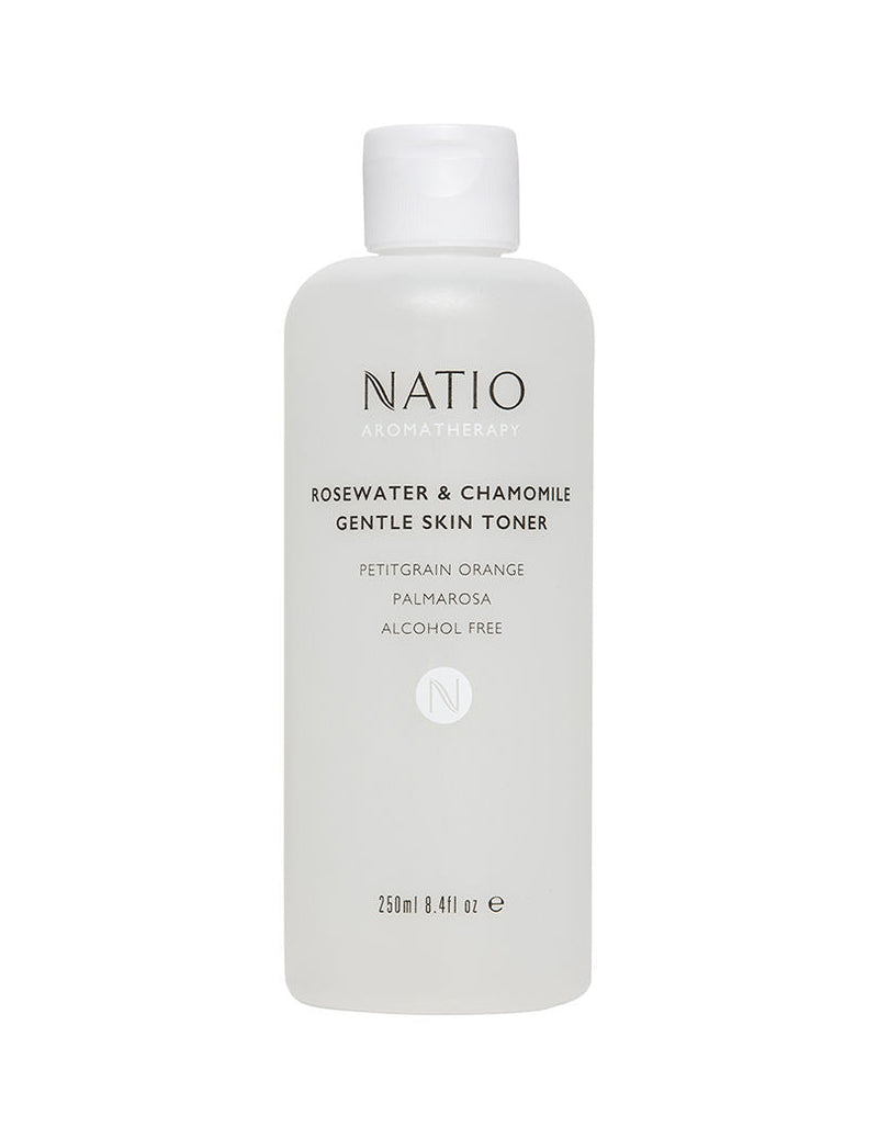 Natio Aromatherapy Rosewater And Chamomile Gentle Skin Toner, 250ml, Buy from Indicrest