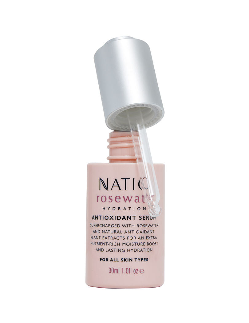Natio Rosewater Hydration Antioxidant Serum, 30ml
