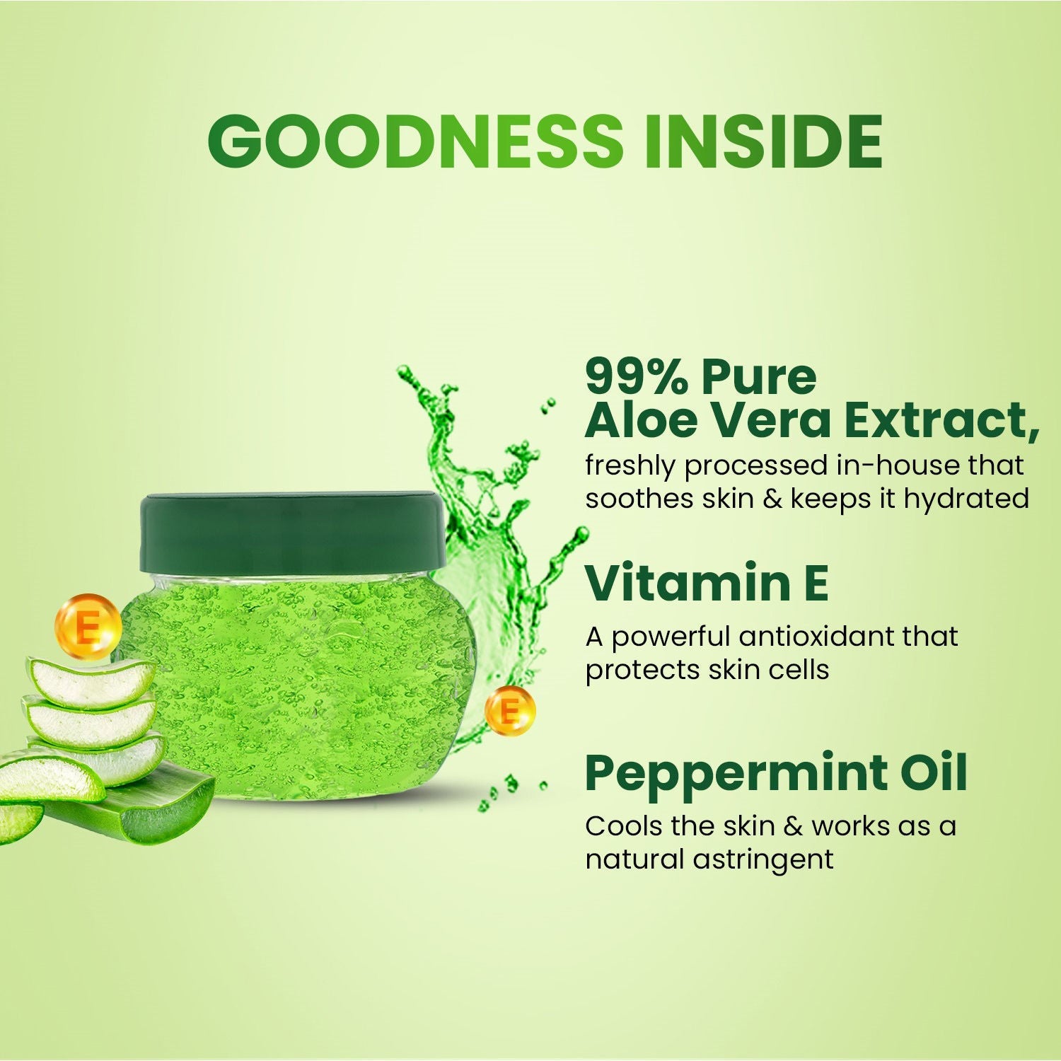 Nature's Essence Moisturising Aloe Beauty Gel, 100g Buy at Indicrest Image 5